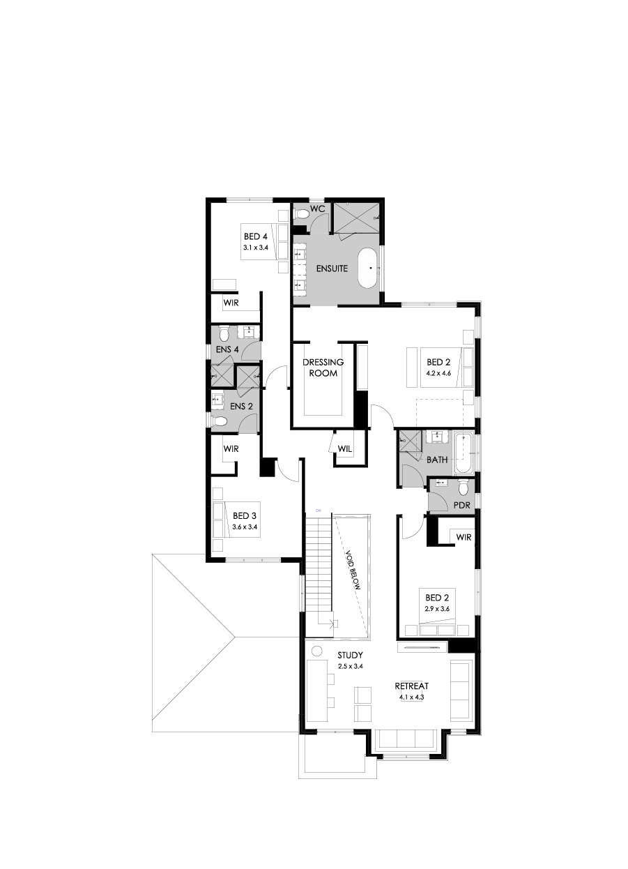 47 First Floor Floorplan (Standard)
