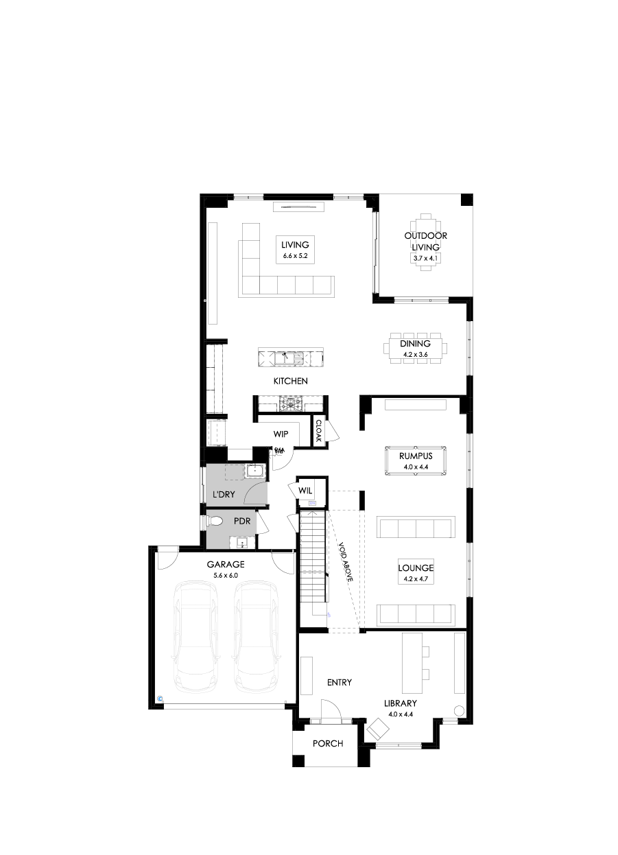 47 Ground Floor Floorplan (Standard)