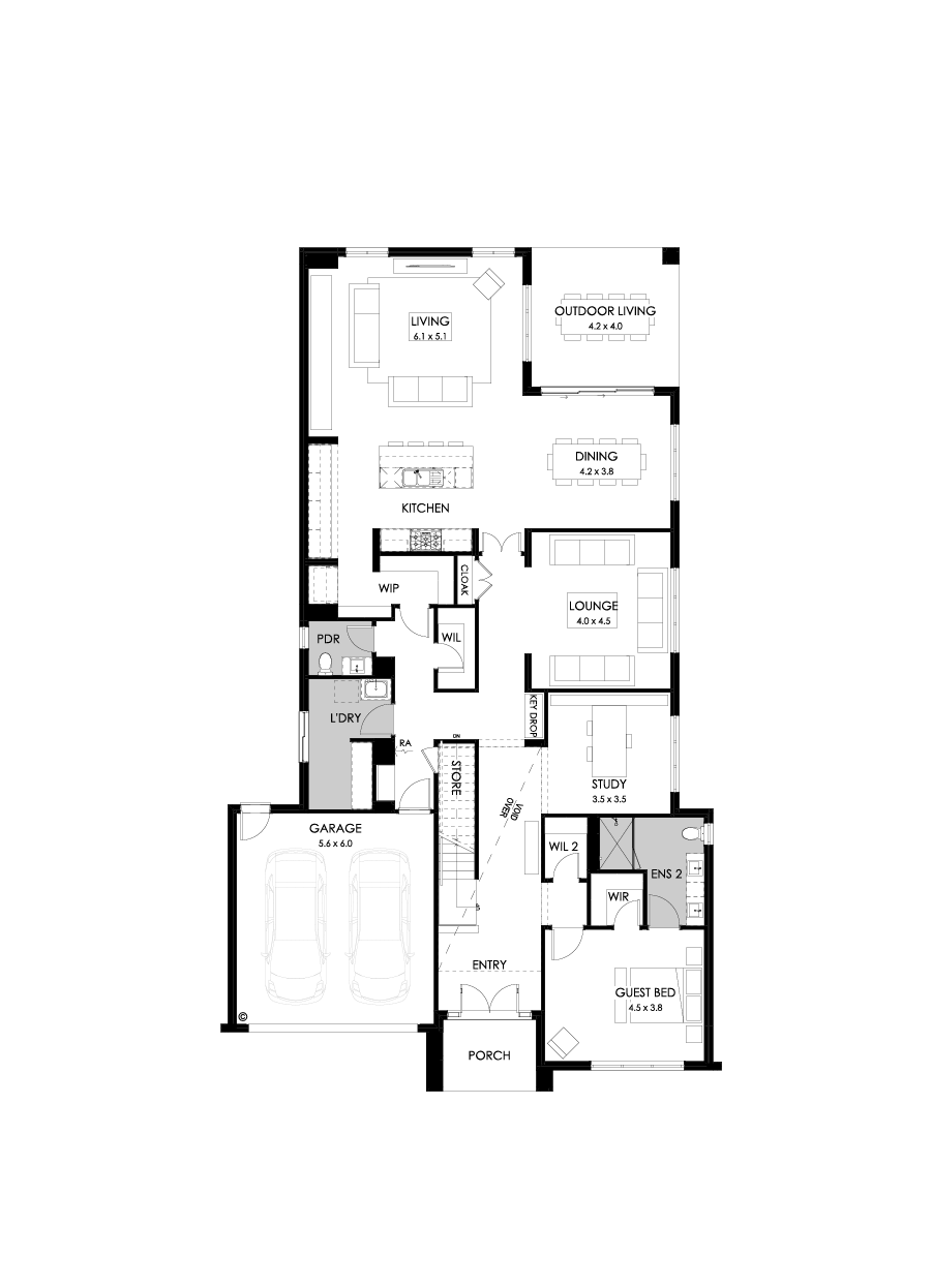 54 Ground Floor Floorplan (Standard)