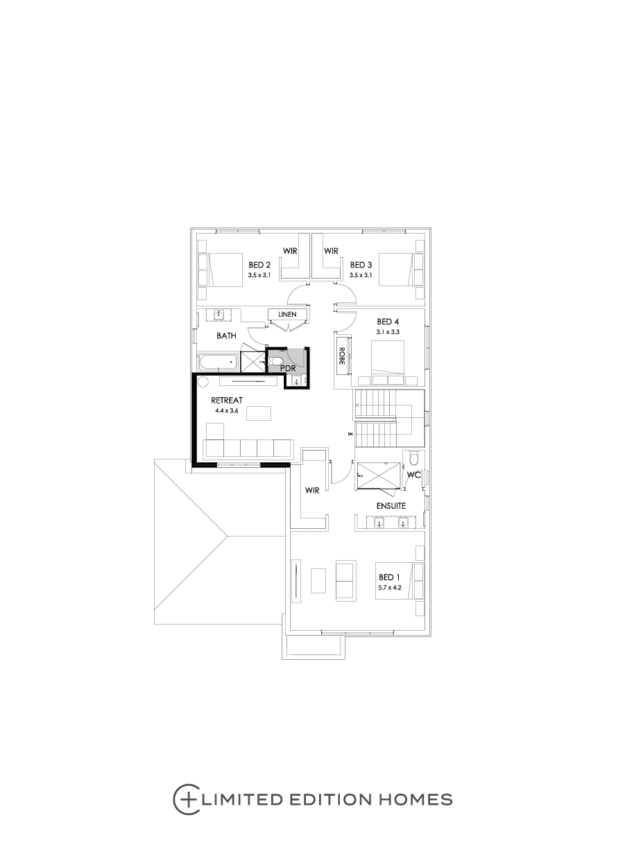 35 First Floor Floorplan (Powder room)