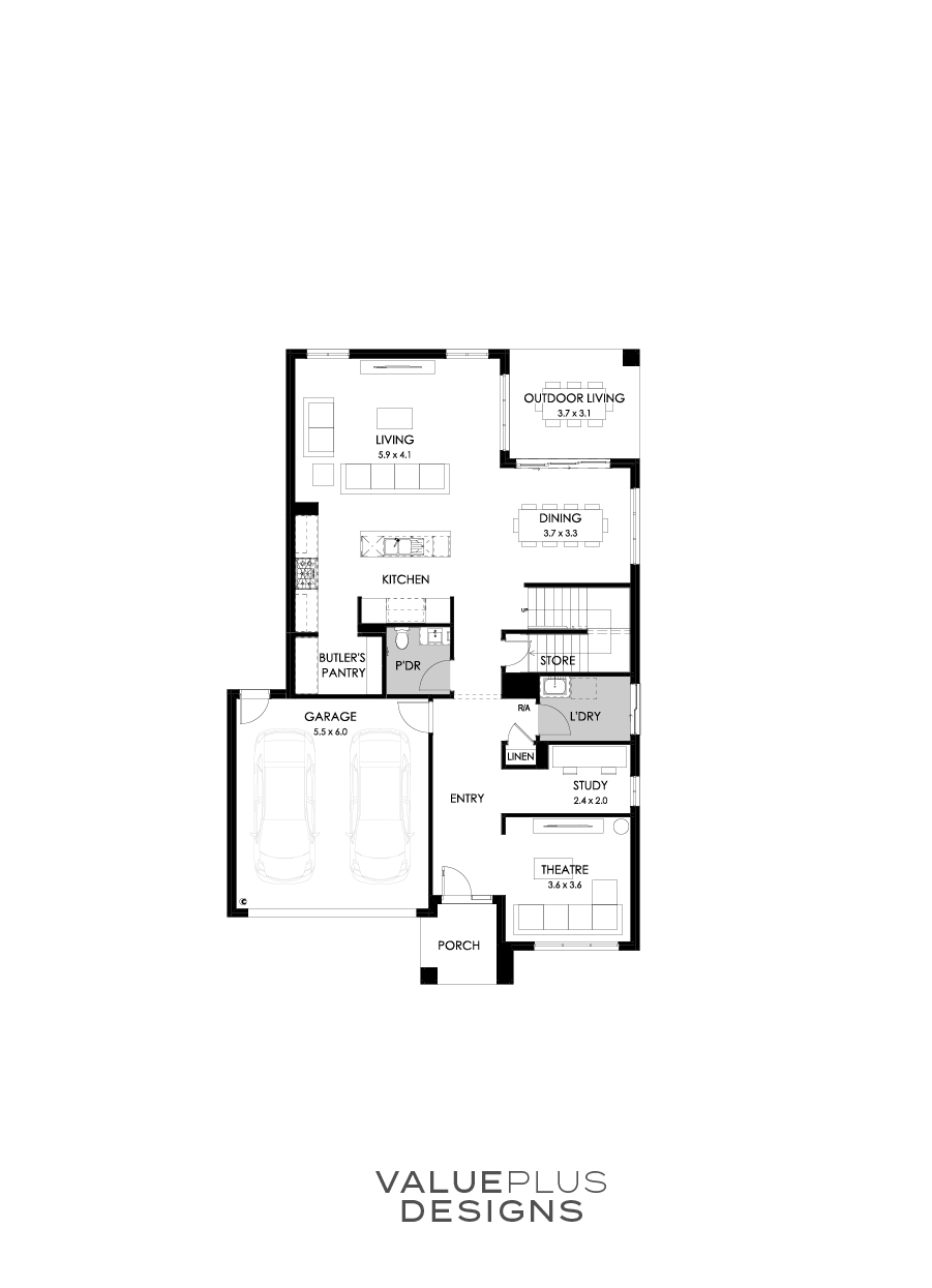 35 Ground Floor Floorplan (Standard )