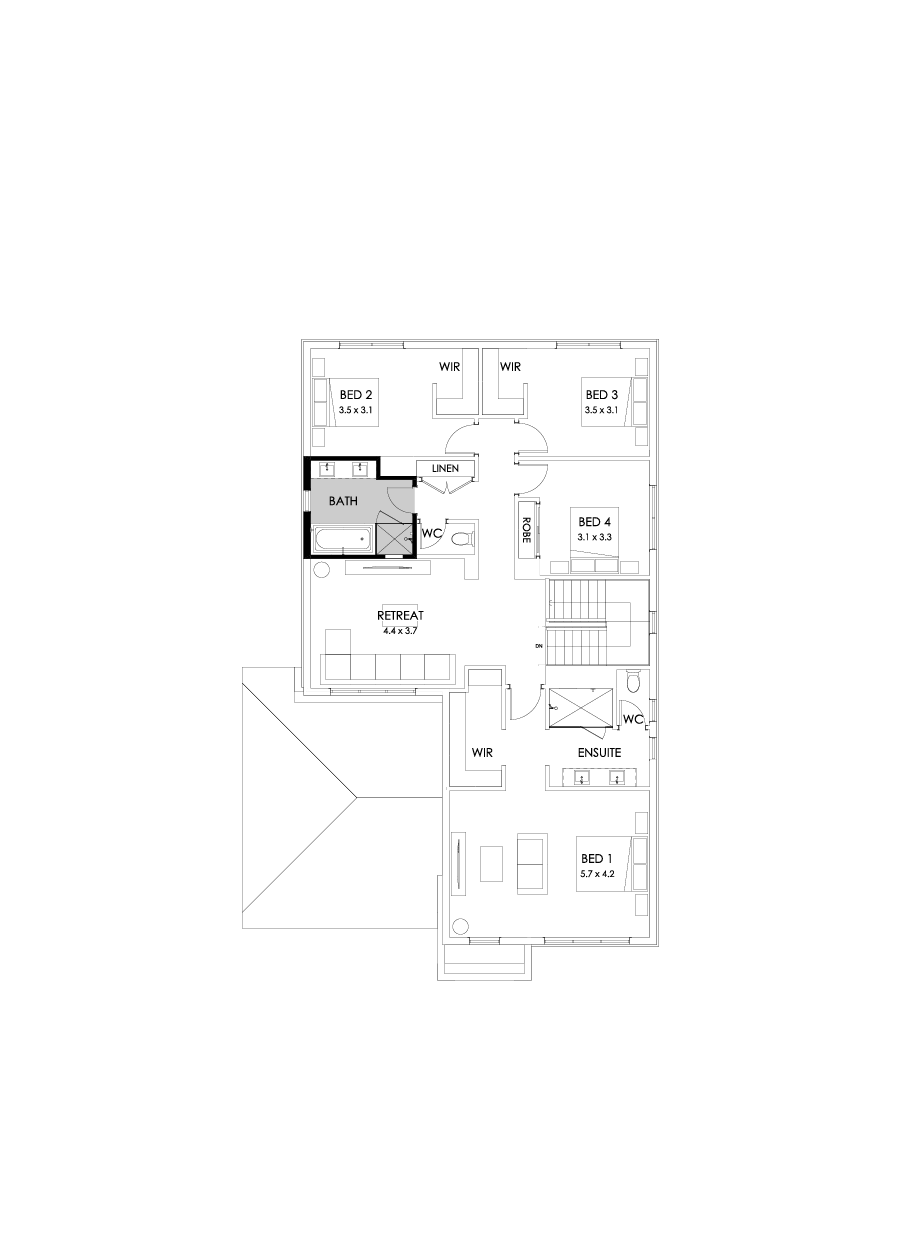 35 First Floor Floorplan (Bathroom upgrade)