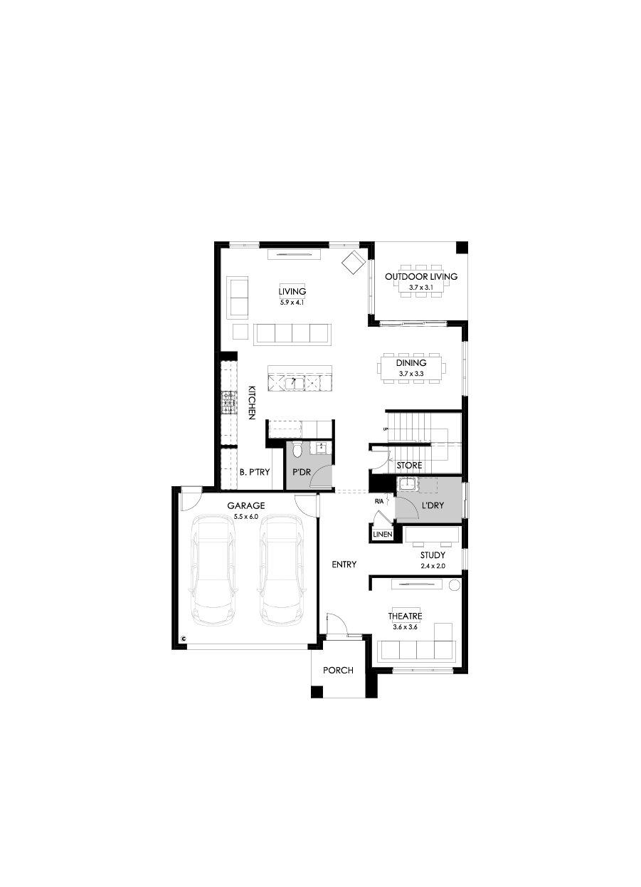 35 Ground Floor Floorplan (Standard)