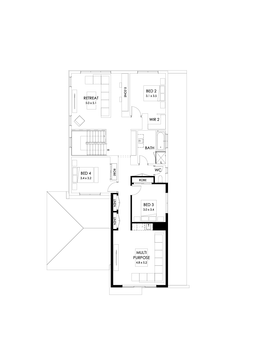 37 First Floor Floorplan (Bar)
