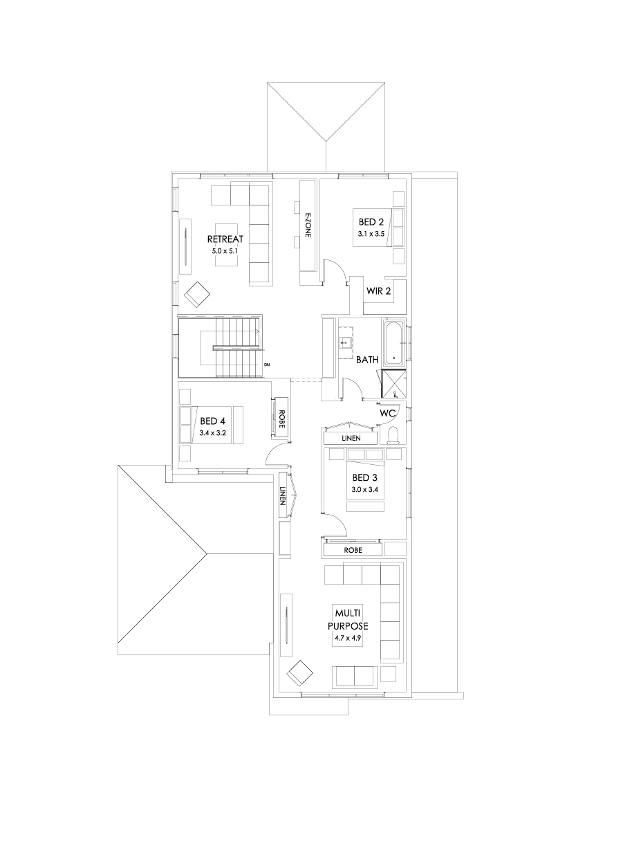 37 First Floor Floorplan (Outdoor living)