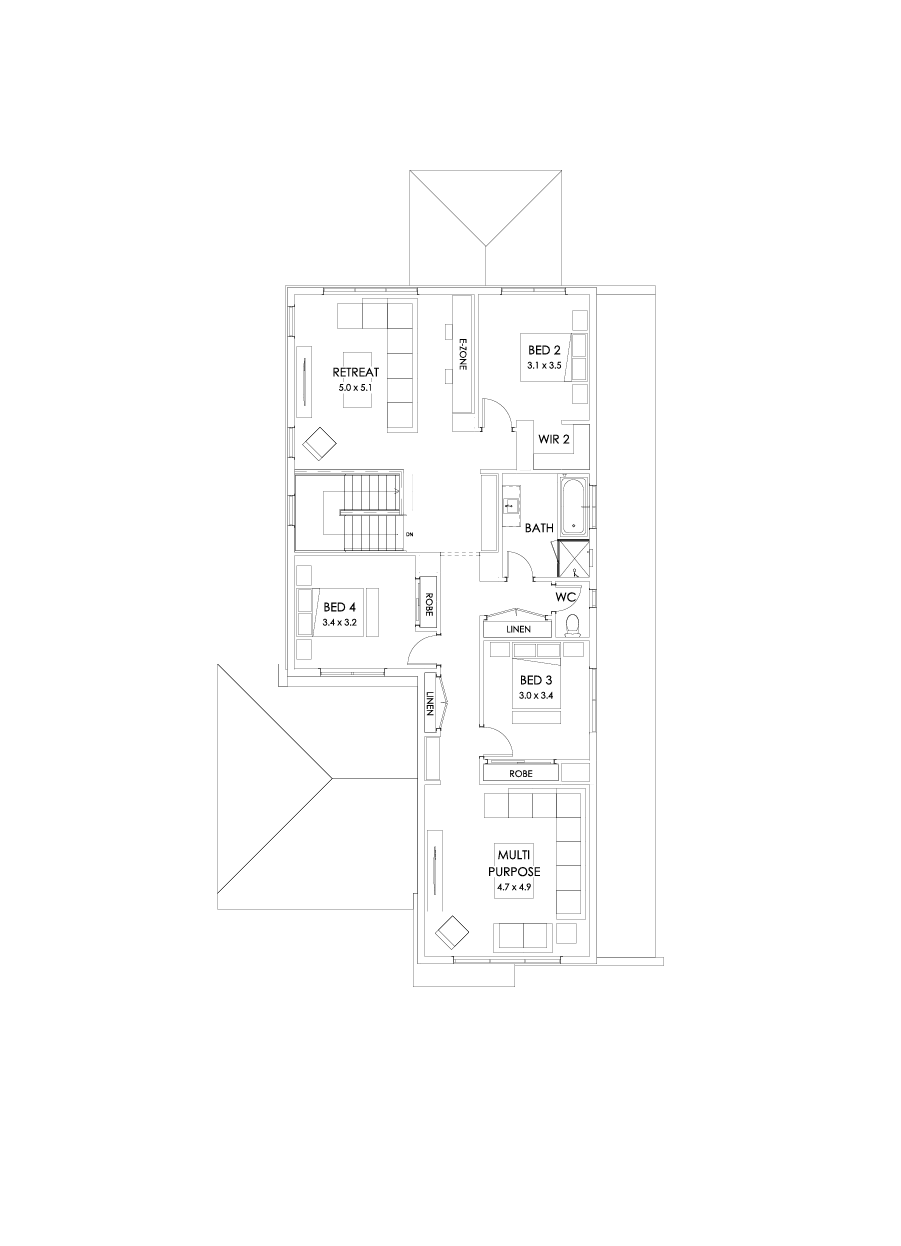 37 First Floor Floorplan (Outdoor living)
