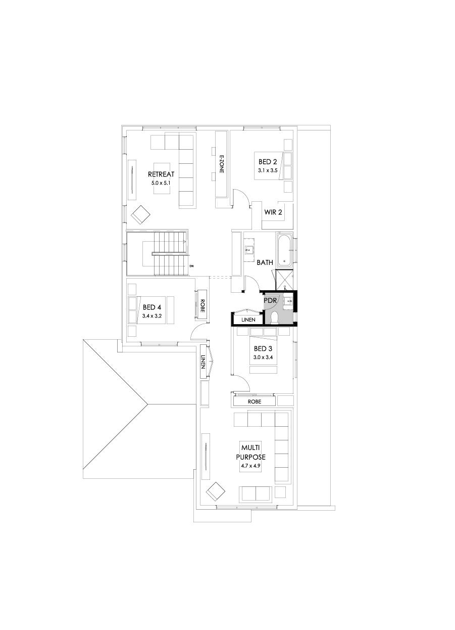 37 First Floor Floorplan (Powder room)