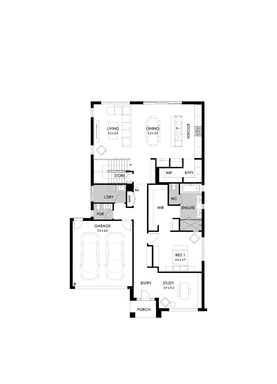 37 Ground Floor Floorplan (Standard)