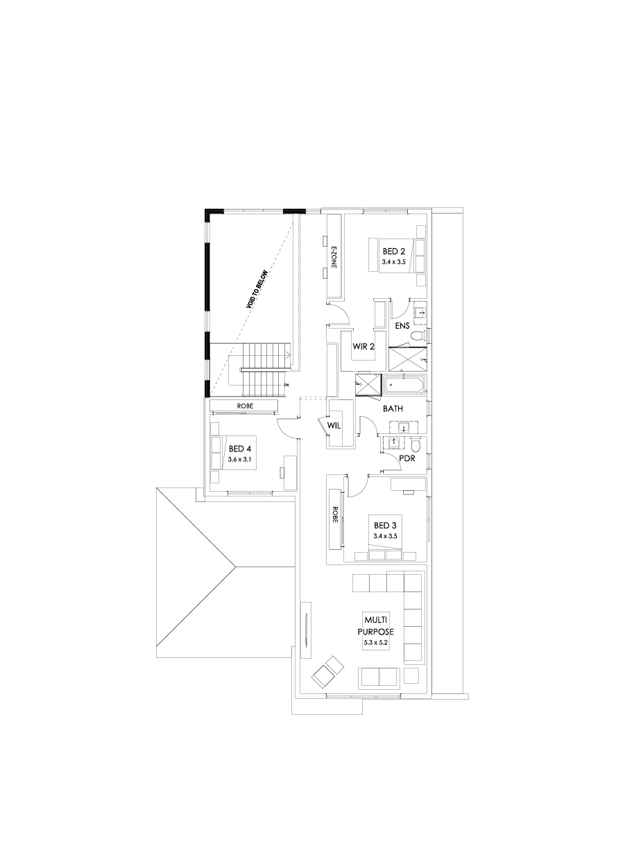 40 First Floor Floorplan (Void)