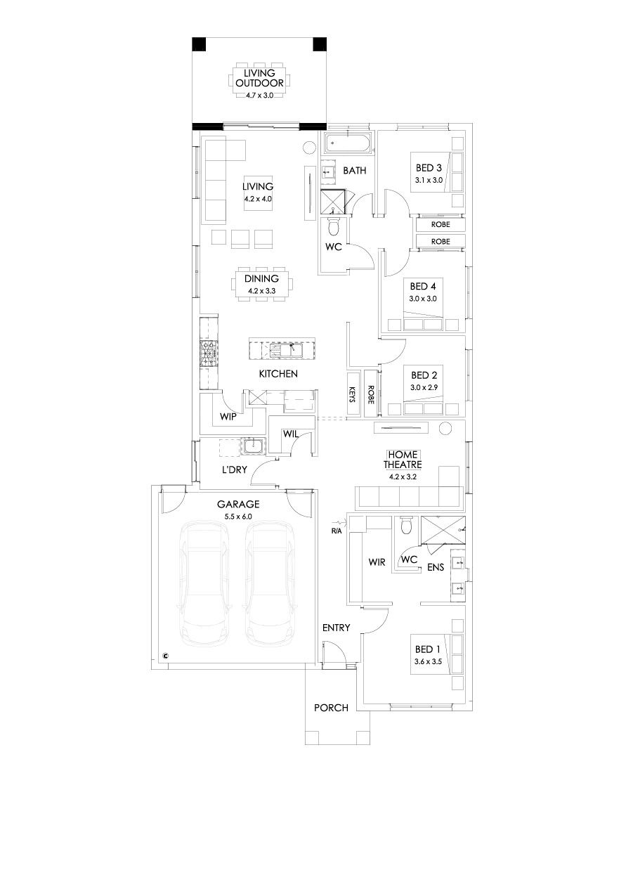 23  Floor Floorplan (Outdoor living)