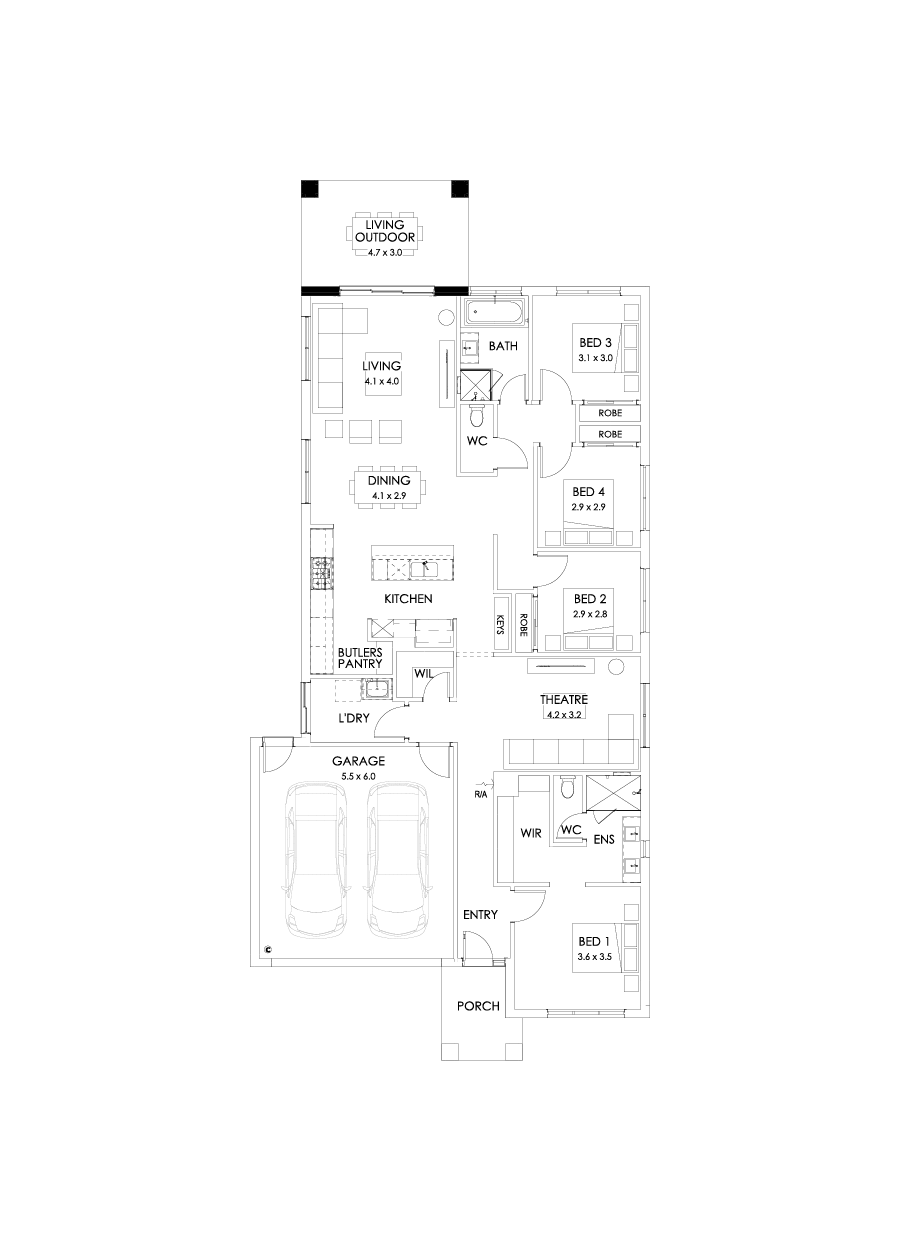 23  Floor Floorplan (Outdoor living)