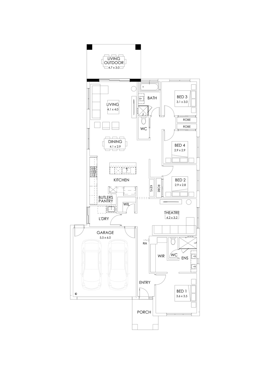23  Floor Floorplan (Outdoor living)