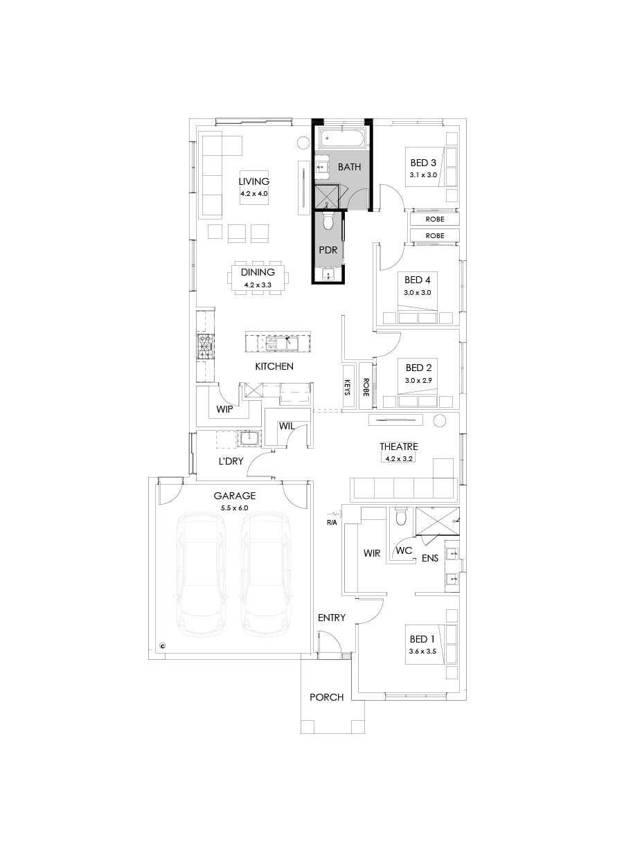 23  Floor Floorplan (Powder room)