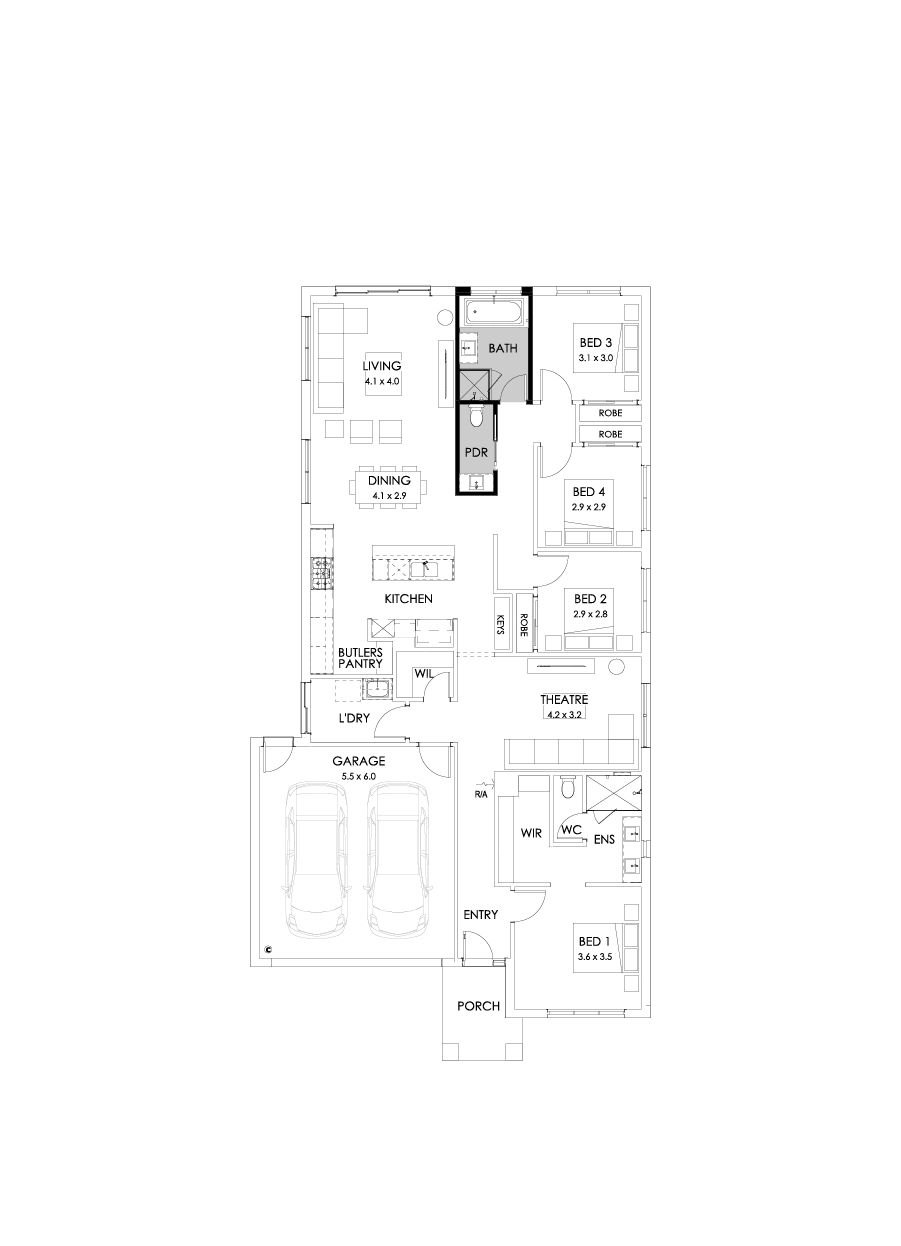 23  Floor Floorplan (Powder room)