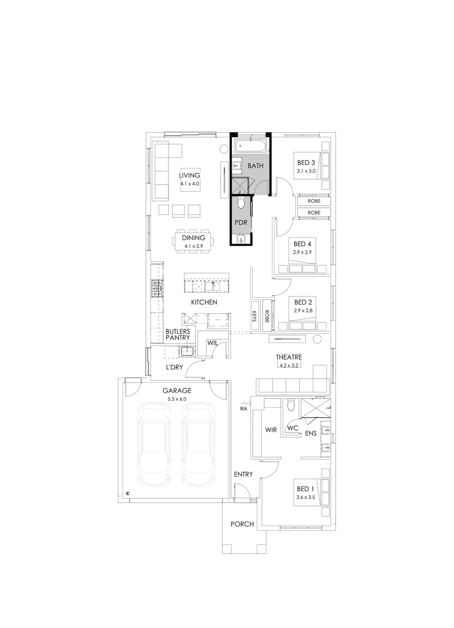 23  Floor Floorplan (Powder room)