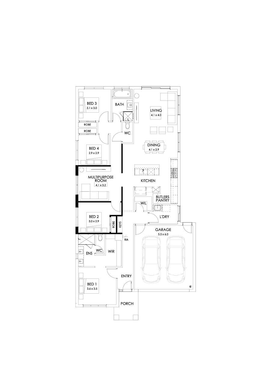 23  Floor Floorplan (Multipurpose room - Flipped)