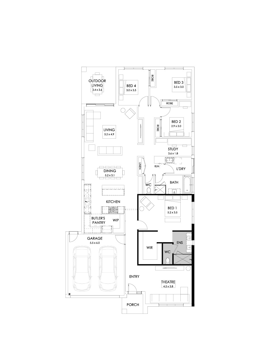 29  Floor Floorplan (Alternate theatre )