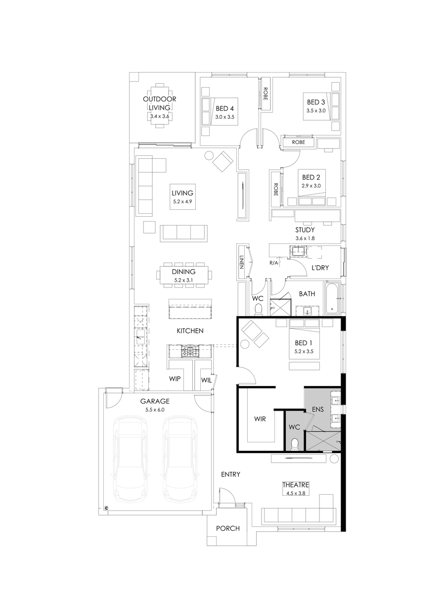 29  Floor Floorplan (Alternate theatre )