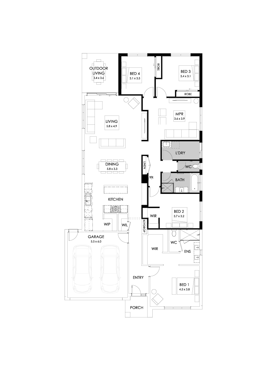29  Floor Floorplan (Mutlipurpose room)