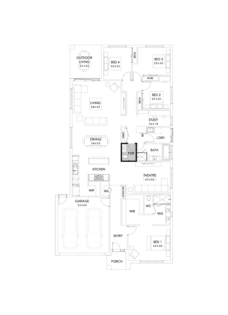 29  Floor Floorplan (Powder room)