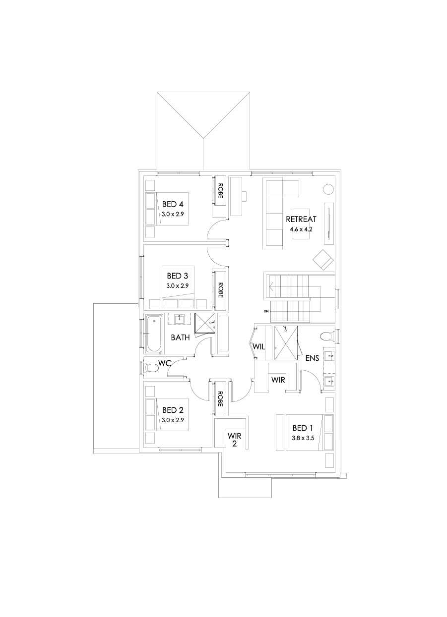 26 First Floor Floorplan (Outdoor living)