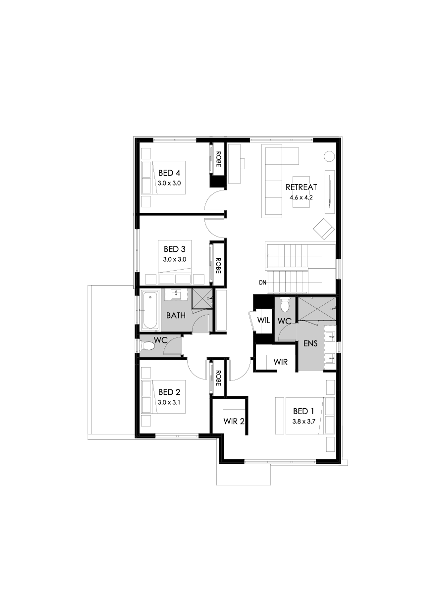 27 First Floor Floorplan (Standard )