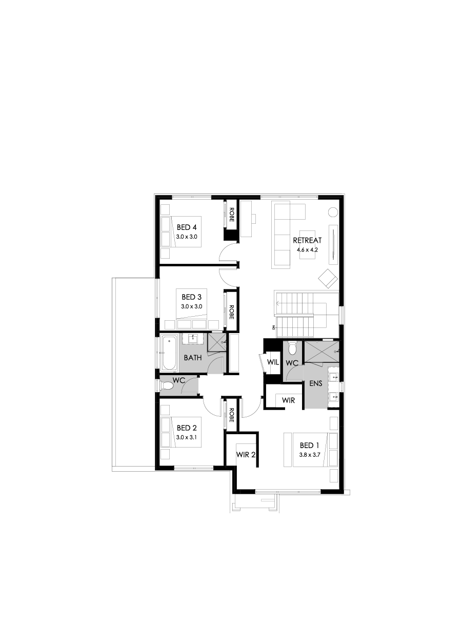27 First Floor Floorplan (Standard )