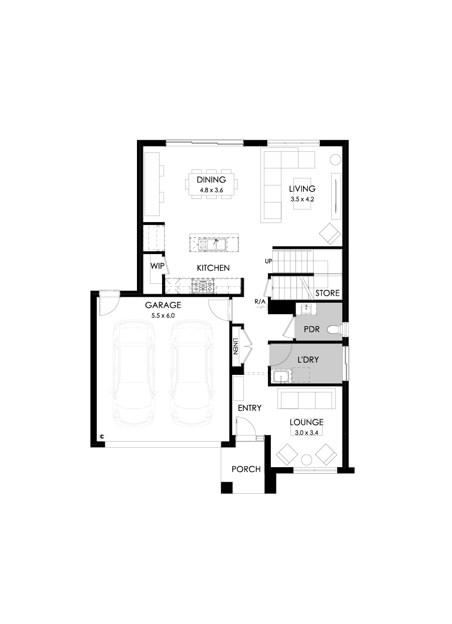 27 Ground Floor Floorplan (Standard )