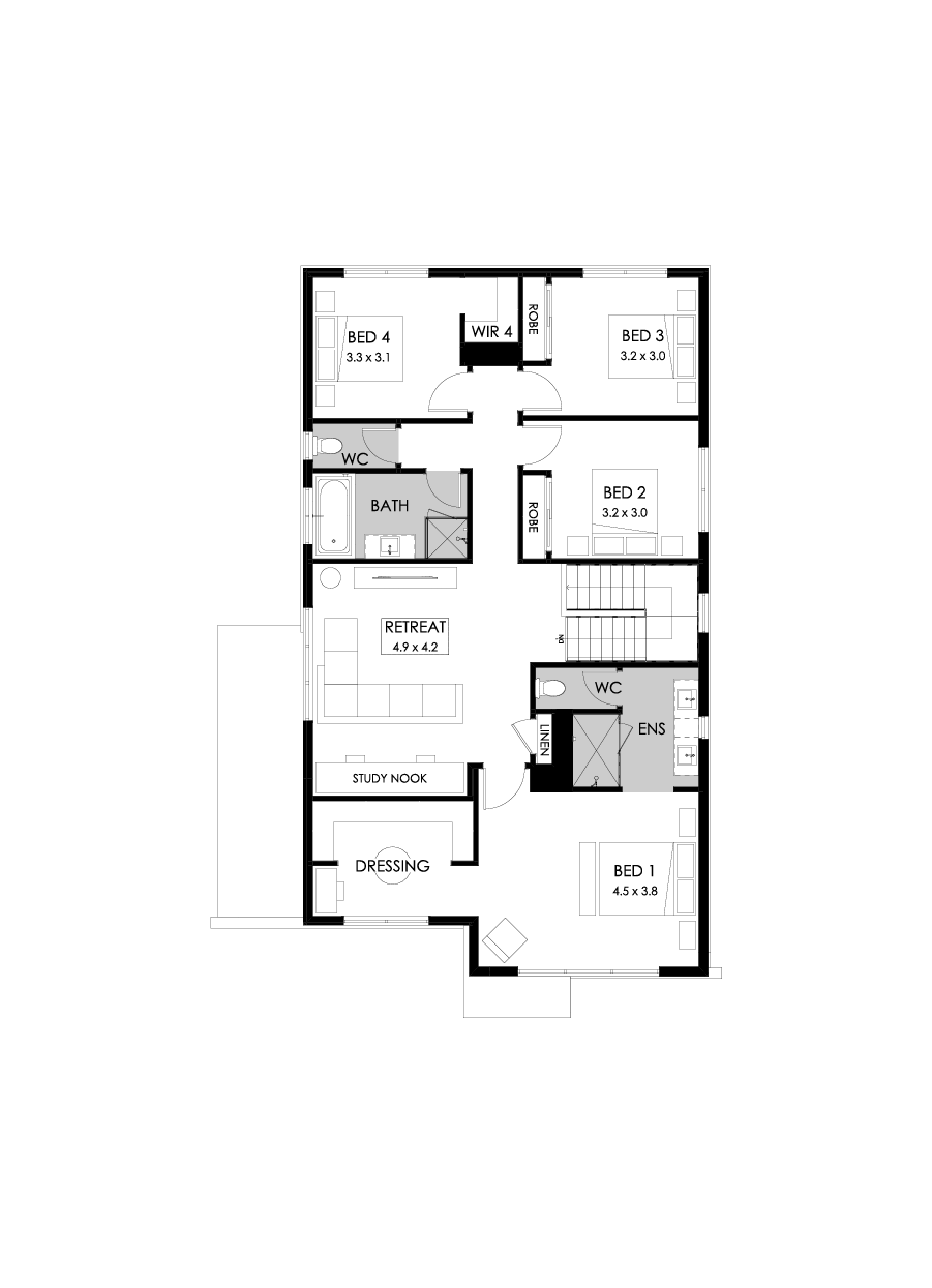 29 First Floor Floorplan (Standard )