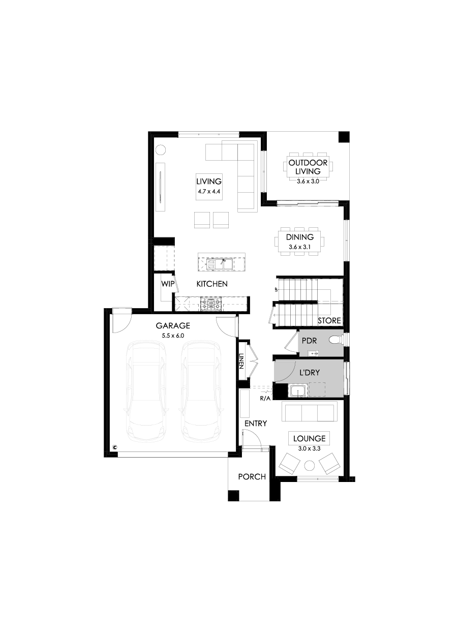 29 Ground Floor Floorplan (Standard )