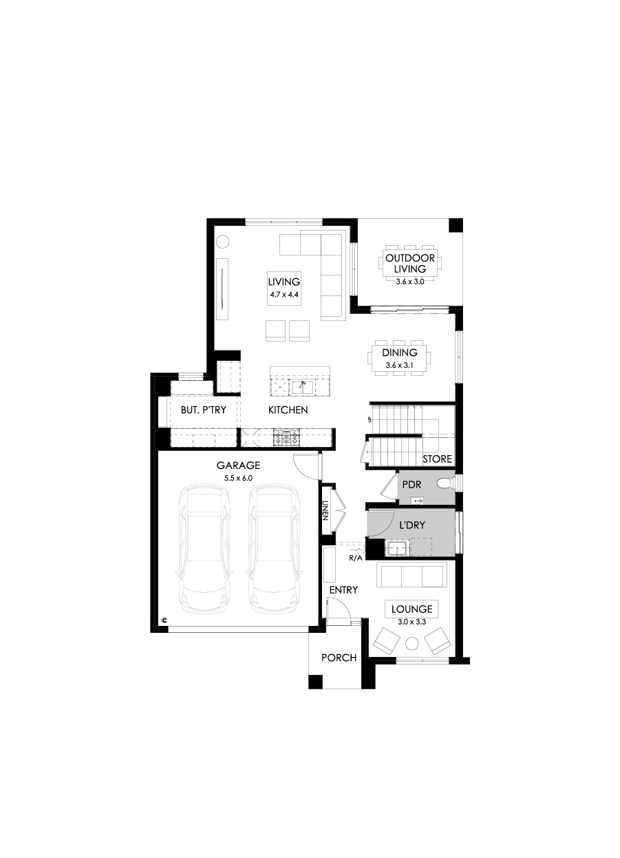 29 Ground Floor Floorplan (Standard )