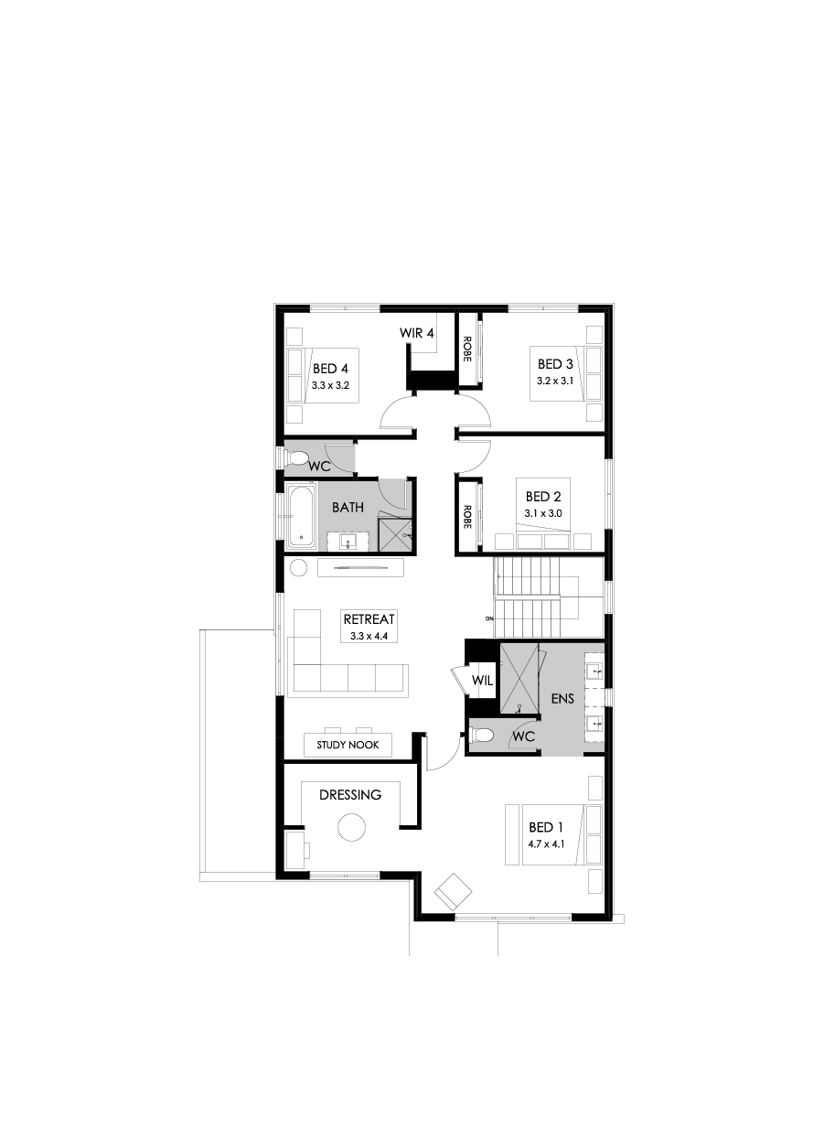31 First Floor Floorplan (Standard )