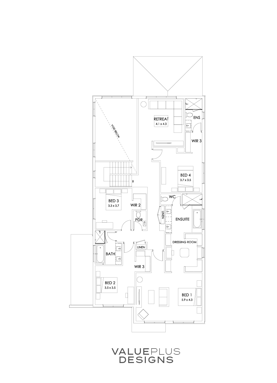 45 First Floor Floorplan (Grand Outdoor Living)