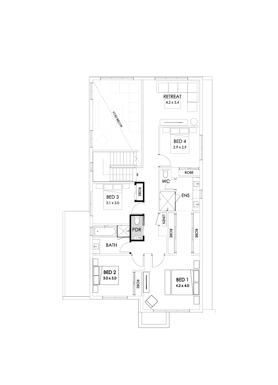 33 First Floor Floorplan (Powder room)