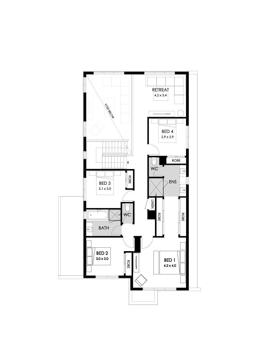 33 First Floor Floorplan (Standard)