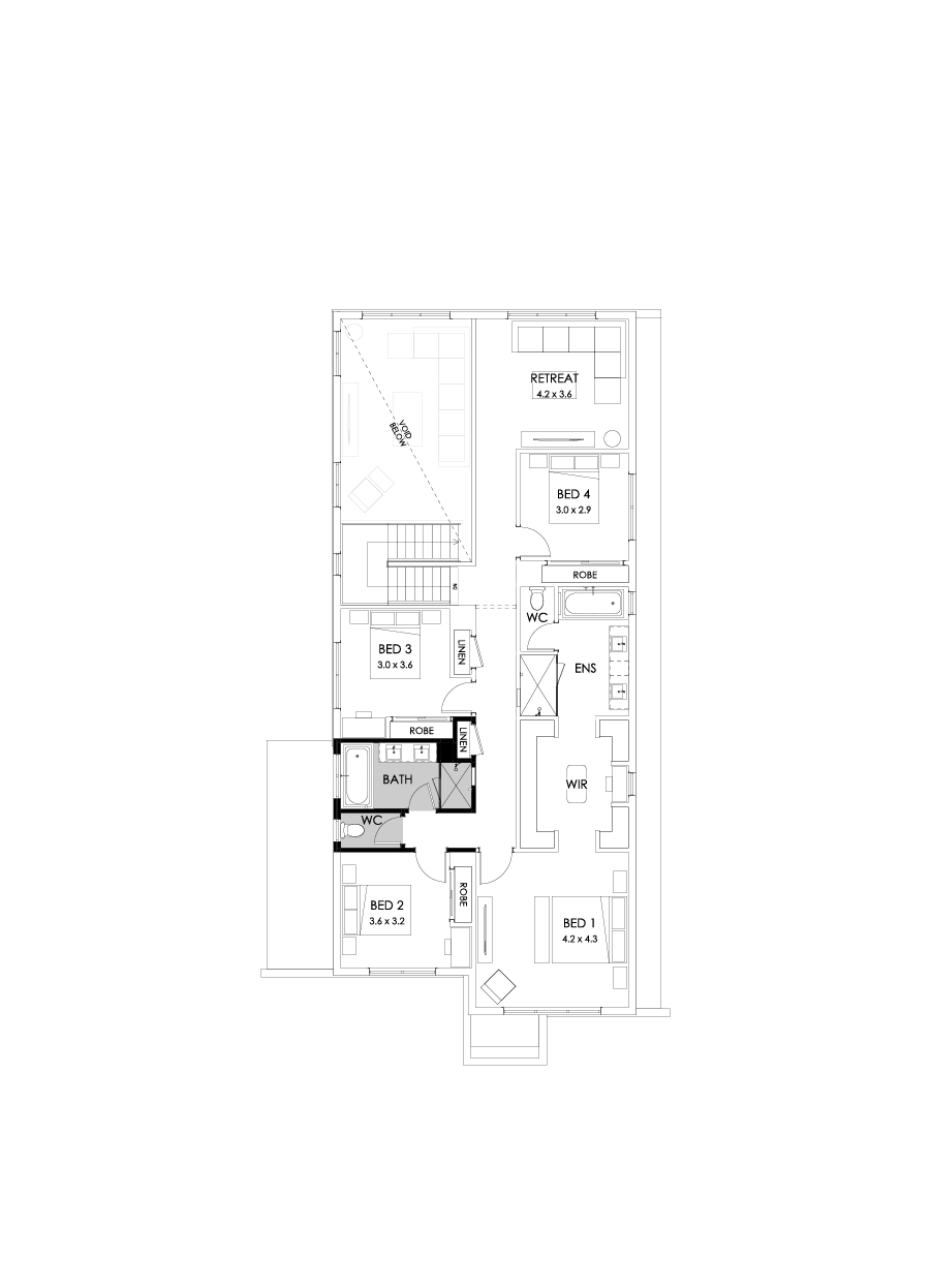 37 First Floor Floorplan (Bathroom upgrade)
