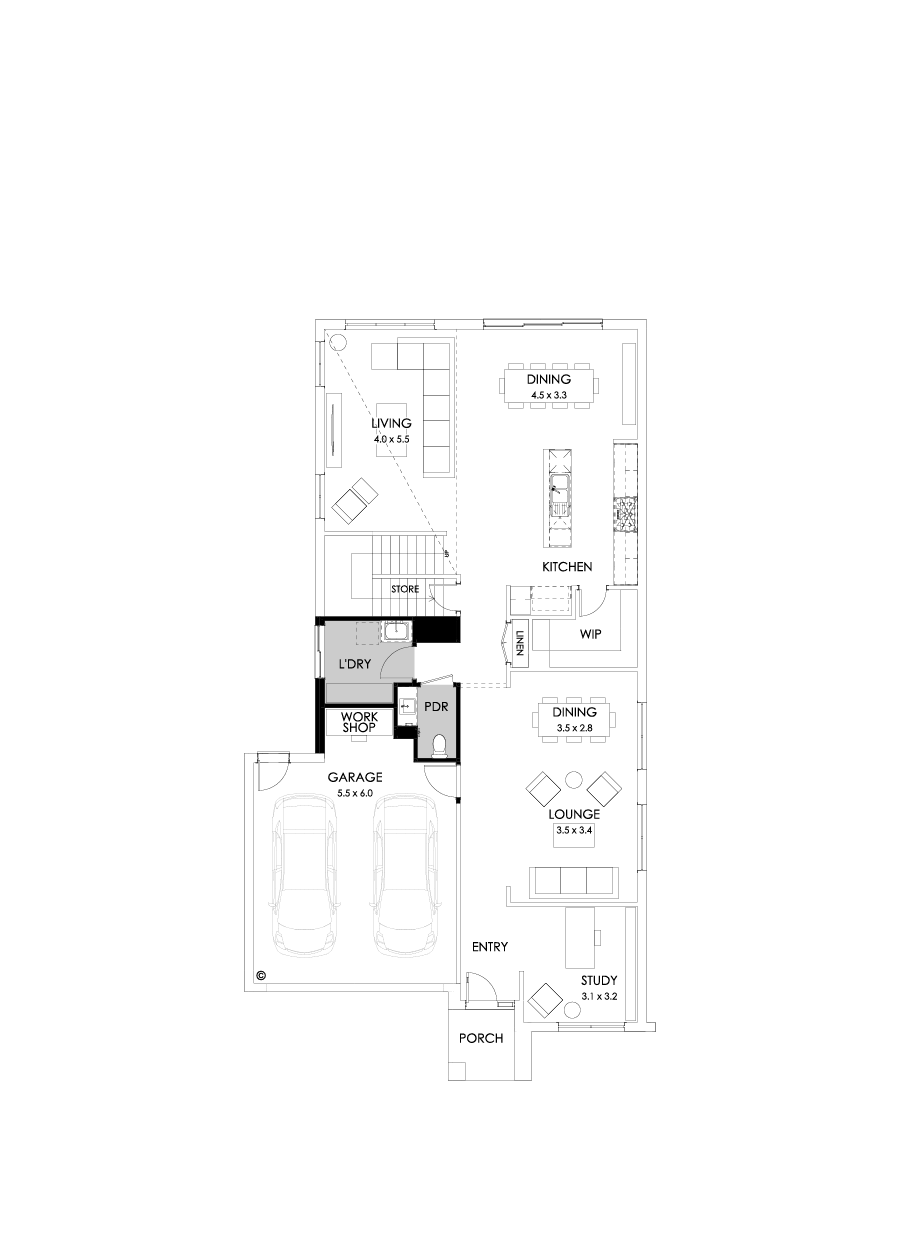 37 Ground Floor Floorplan (Workshop)
