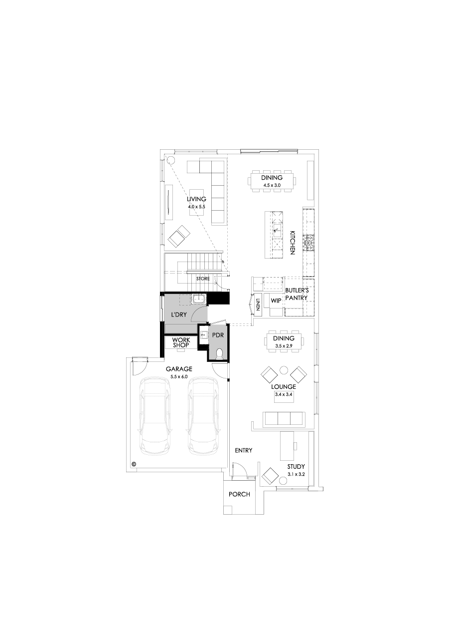 37 Ground Floor Floorplan (Workshop)