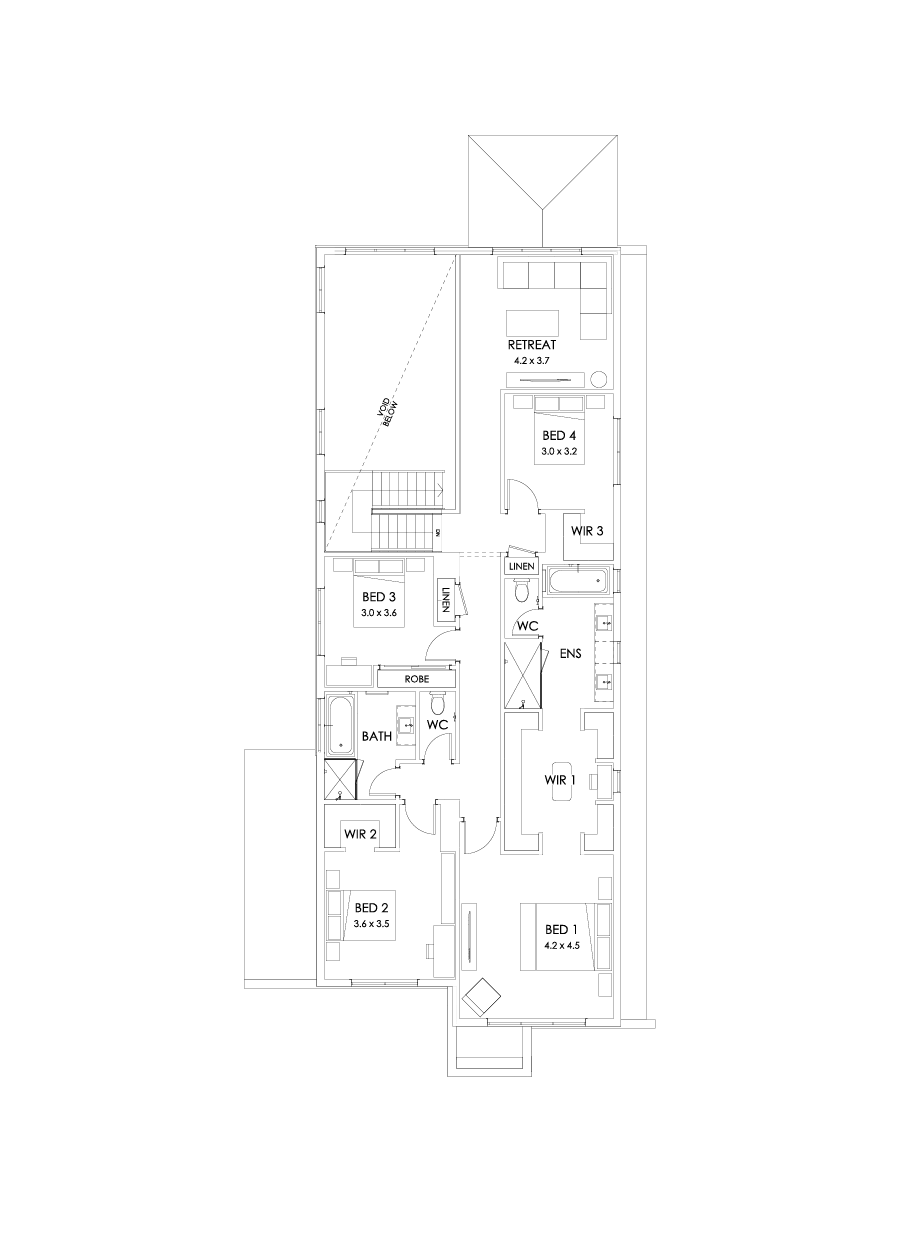 40 First Floor Floorplan (Outdoor living)