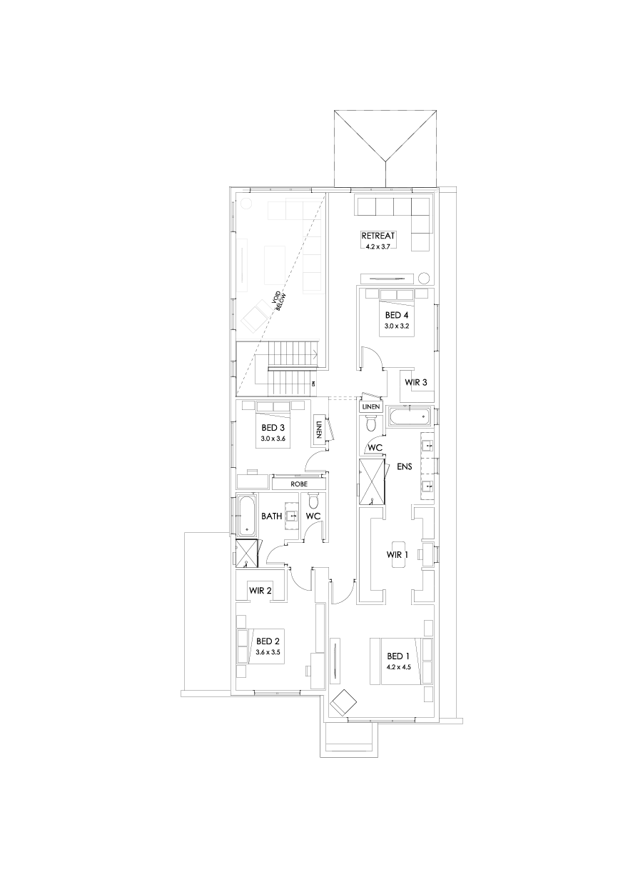 40 First Floor Floorplan (Outdoor living)