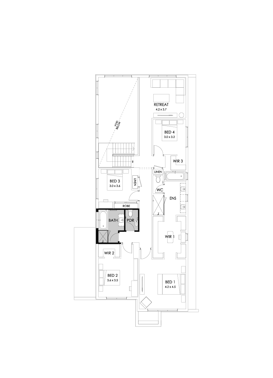 40 First Floor Floorplan (Powder room)