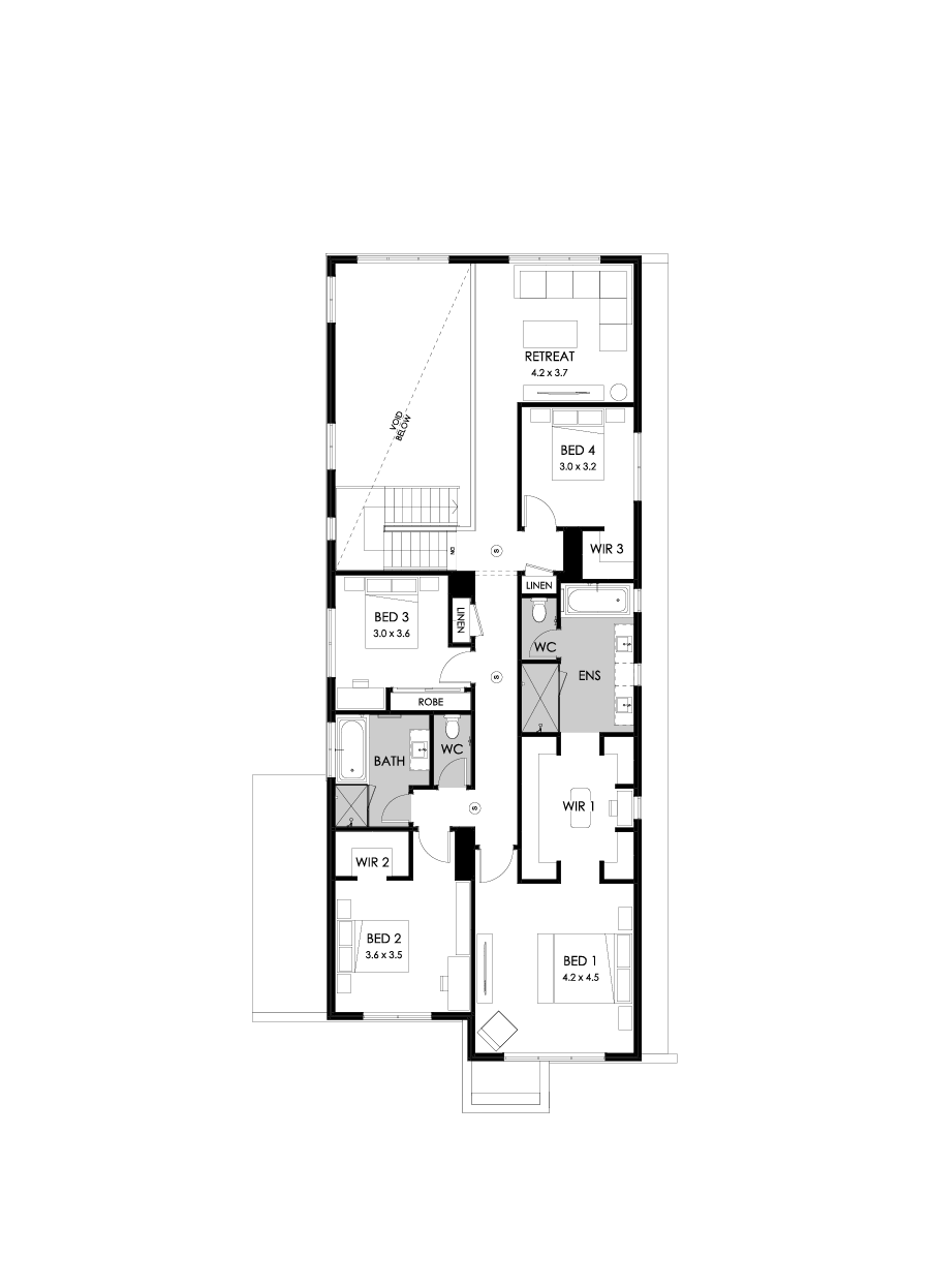 40 First Floor Floorplan (Standard)