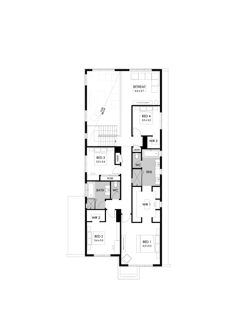 40 First Floor Floorplan (Standard)