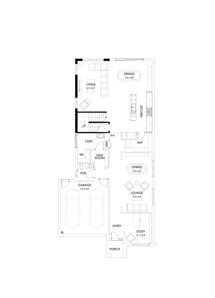 40 Ground Floor Floorplan (5th bedroom)