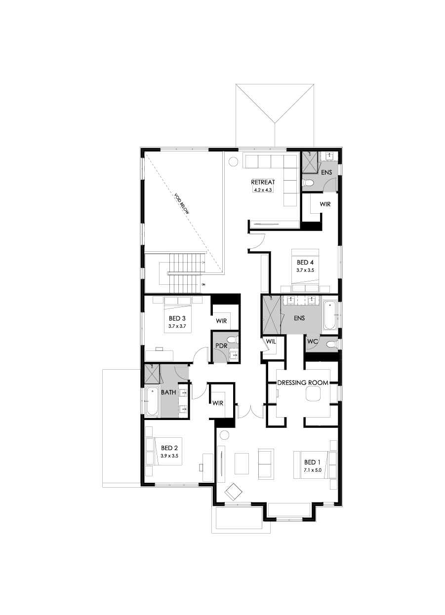 50 First Floor Floorplan (Standard)