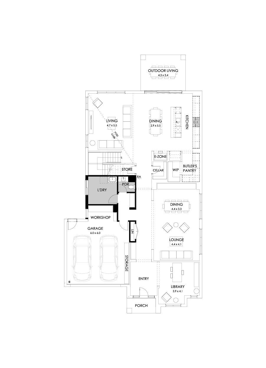 50 Ground Floor Floorplan (Workshop)