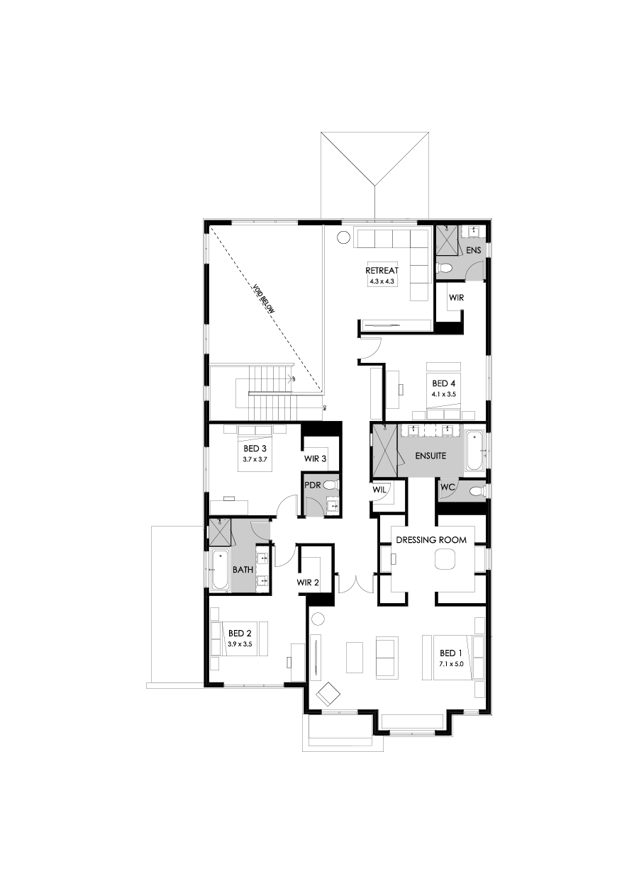 52 First Floor Floorplan (Standard)