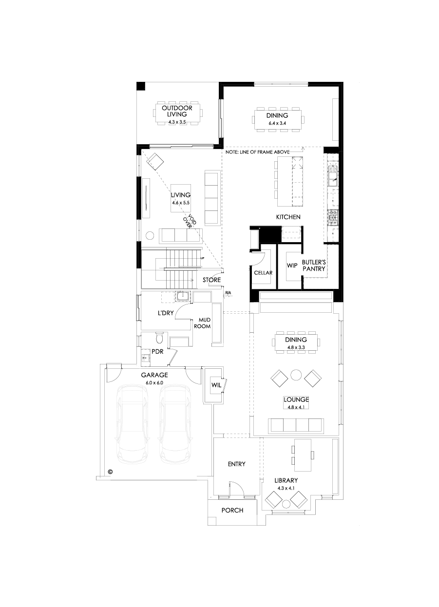 52 Ground Floor Floorplan (Larger kitchen dining)