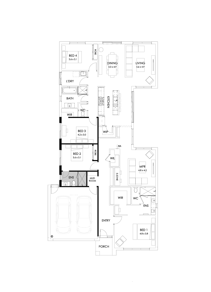 28  Floor Floorplan (Additional ensuite)