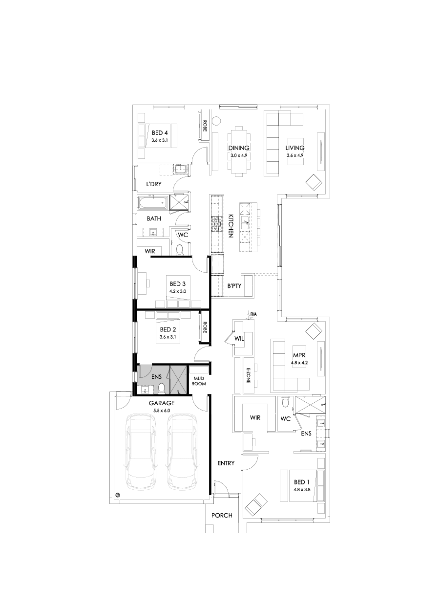 28  Floor Floorplan (Additional ensuite)